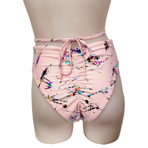 Layla Short in Pink Splatter