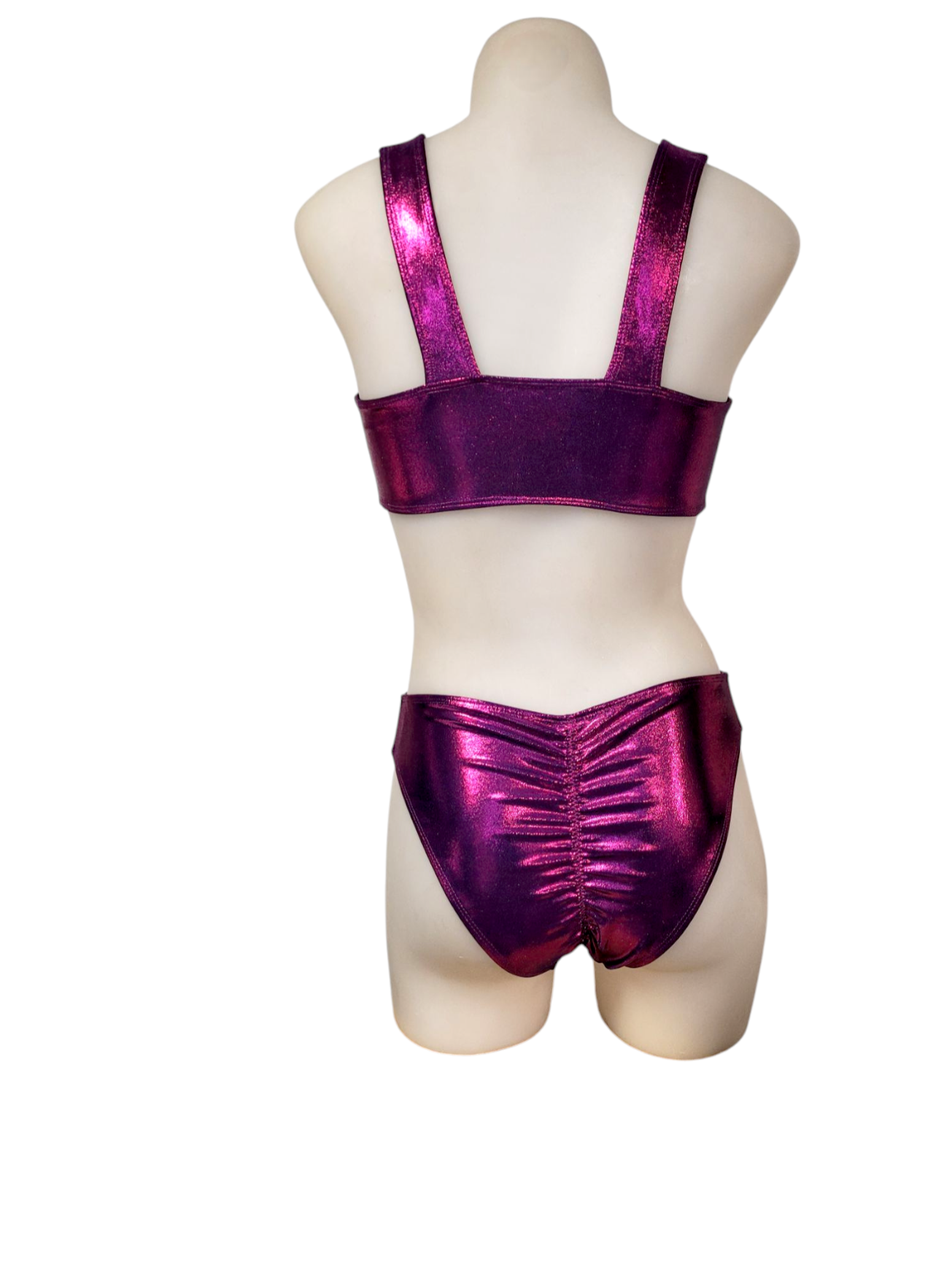Jade Monokini in Eggplant Mystique