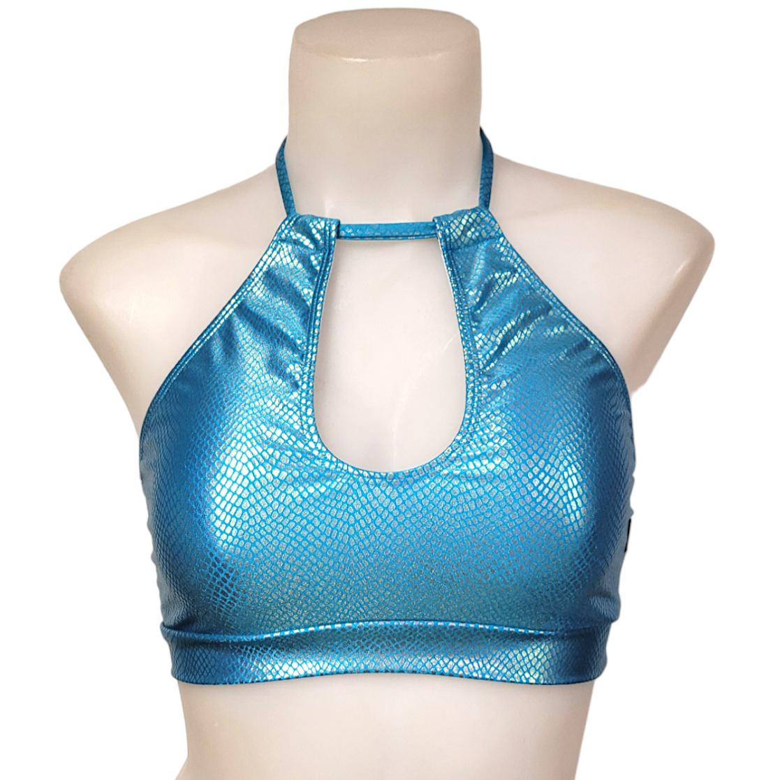 Layla Top in Blue Scale