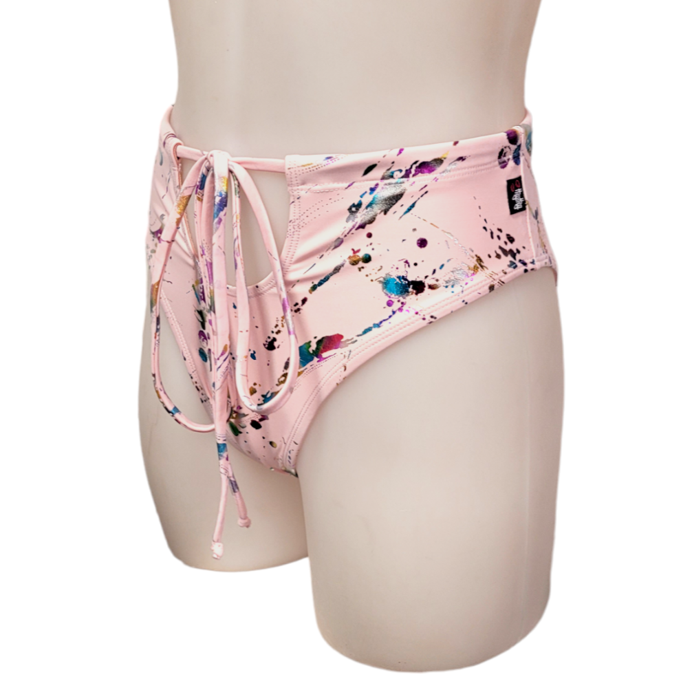 Layla Short in Pink Splatter