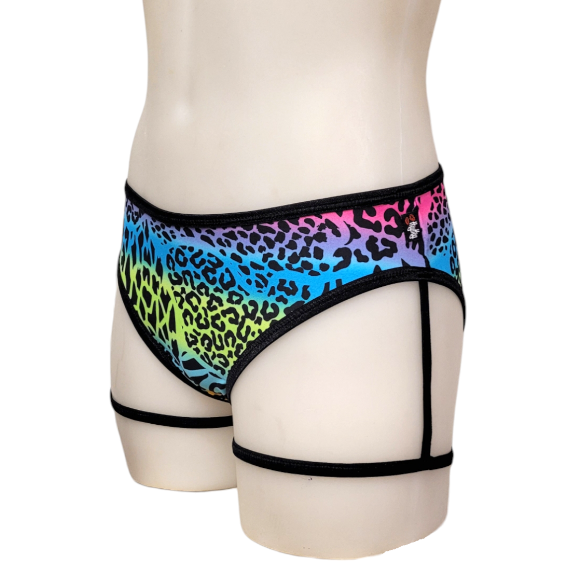 Ella Short in Rainbow Leopard