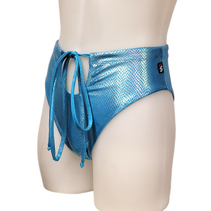 Layla Short in Blue Scale