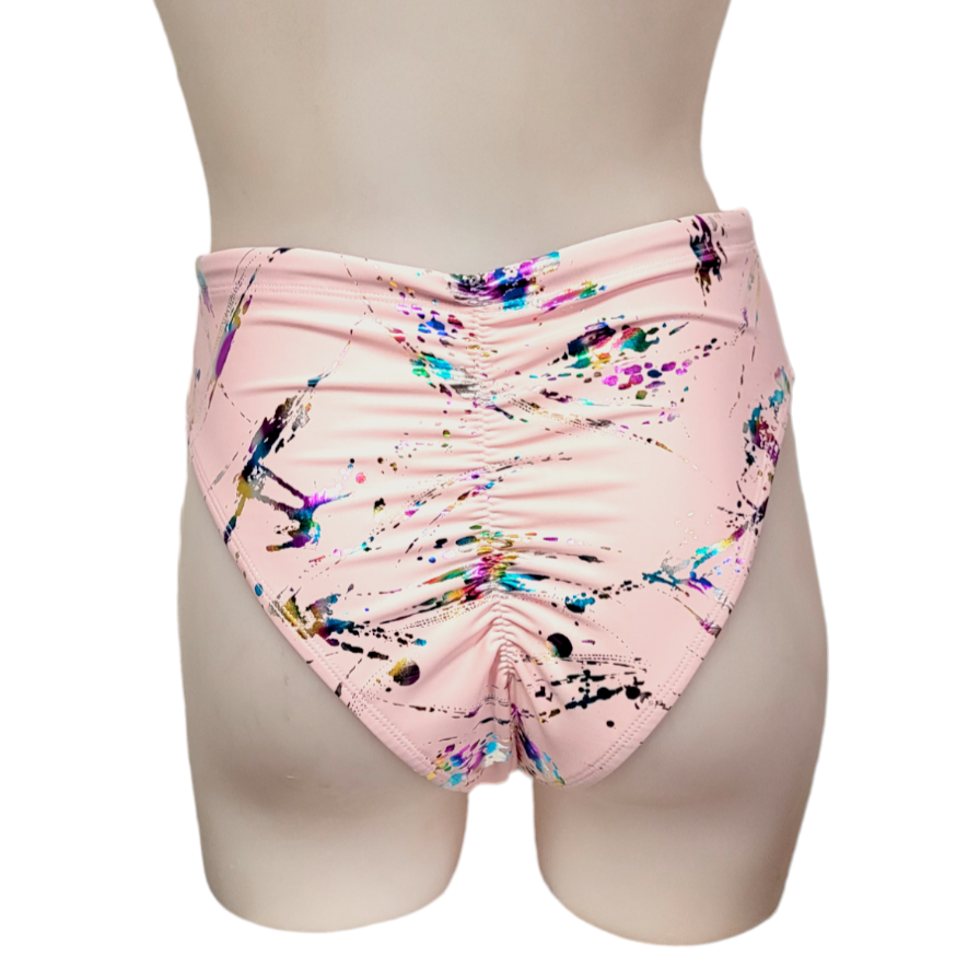 Layla Short in Pink Splatter