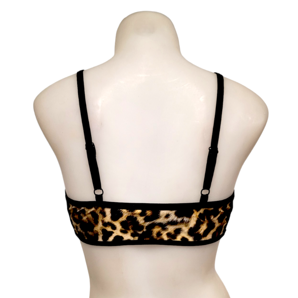 Ella Top in Yellow Leopard