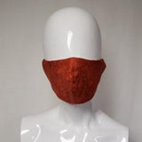 Mask- Orange Swirl