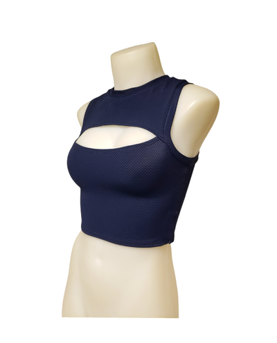 Crop Top with Cutout