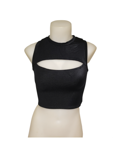 Crop Top with Cutout