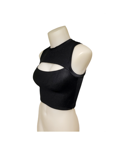 Crop Top with Cutout