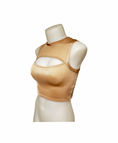 Crop Top with Cutout