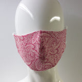 Mask- Pink Paisley