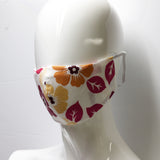 Mask- Pink and White Floral