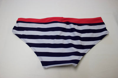 Men's Swim Brief - Nautical Stripe