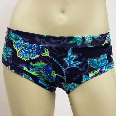 Booty Short- Navy Floral