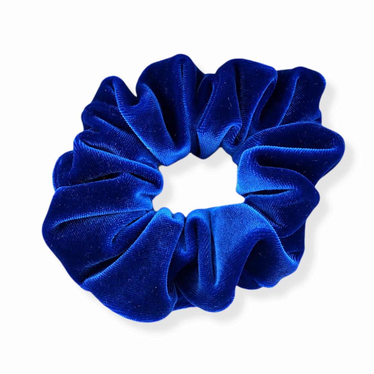 Scrunchie in Royal Blue Velvet