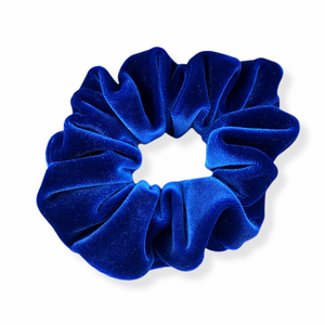 Scrunchie in Royal Blue Velvet