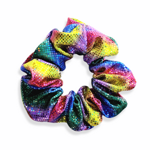 Scrunchie in Shimmer Rainbow
