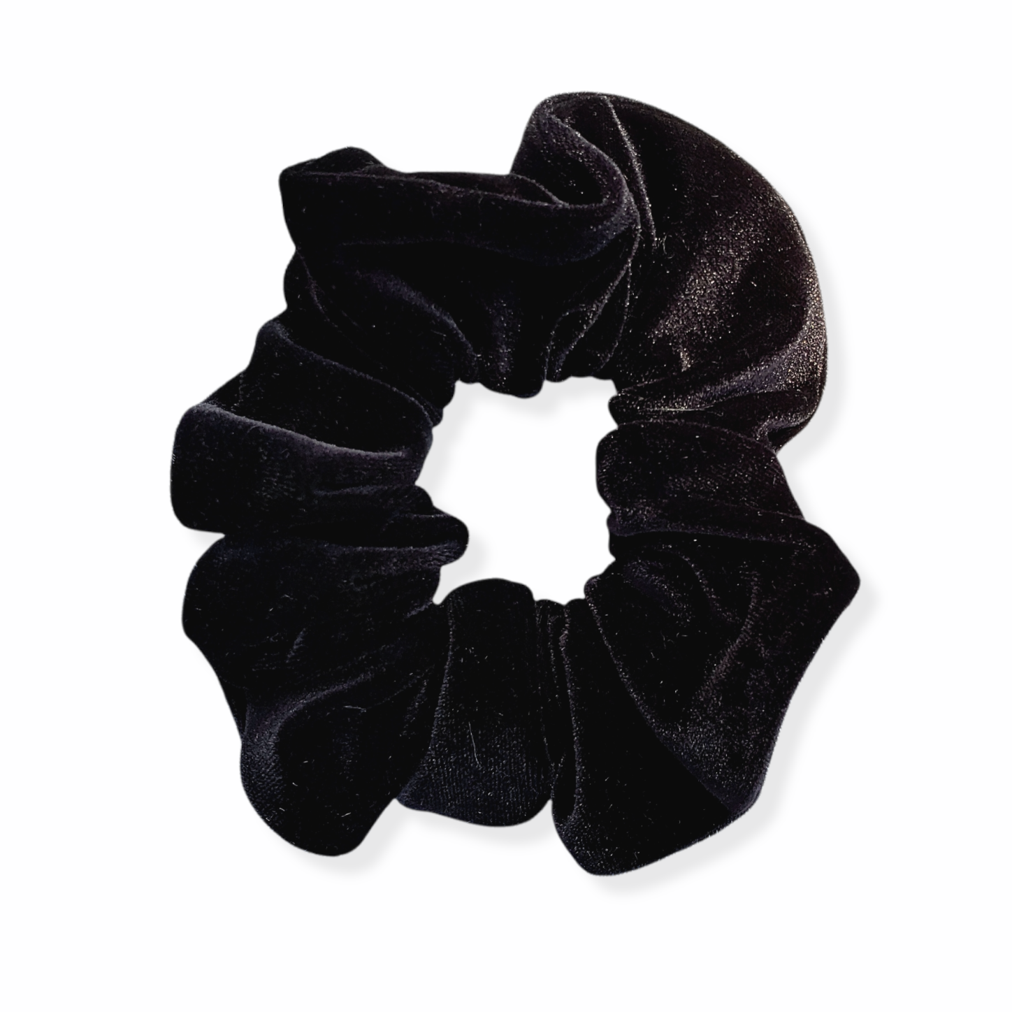 Scrunchie in Black Velvet
