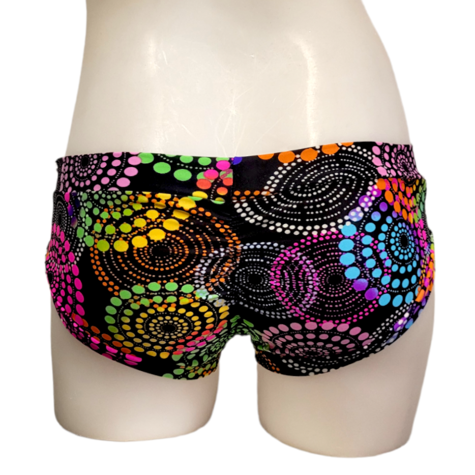 Classic Booty Short in Fireworks