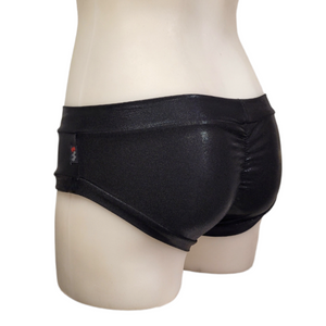 Classic Booty Short in Black Mystique
