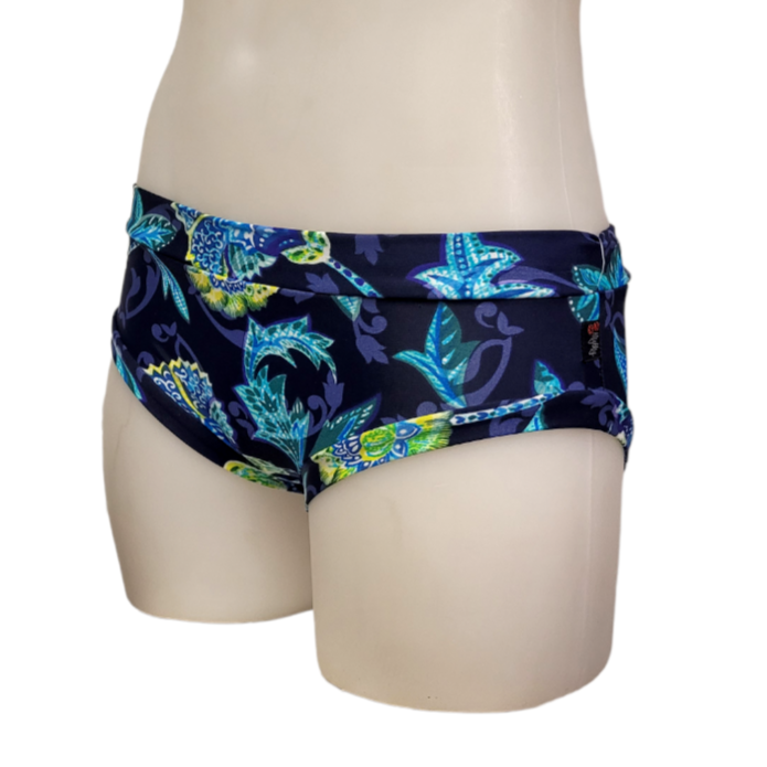 Classic Booty Short in Navy Floral