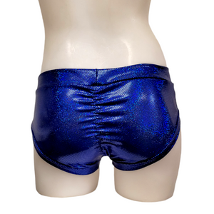 Classic Booty Short in Royal Blue Dot
