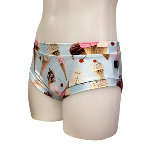 Classic Booty Short in Ice Cream