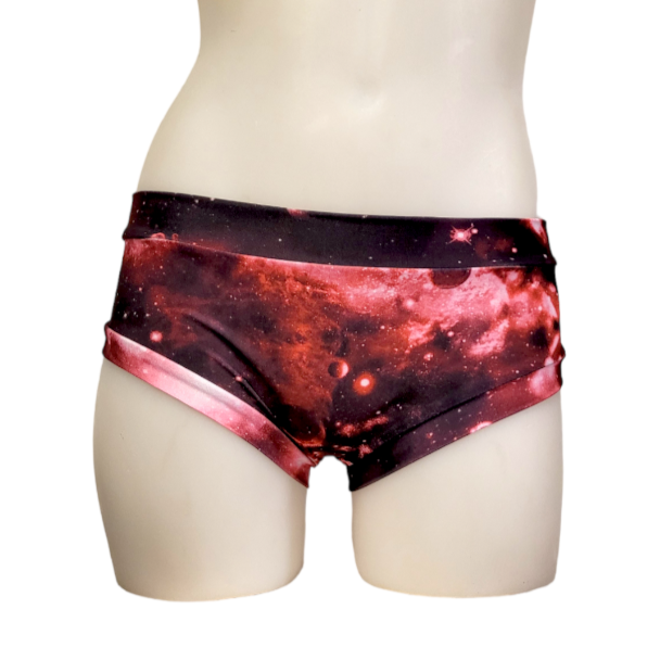 Classic Booty Short in Pink Galaxy