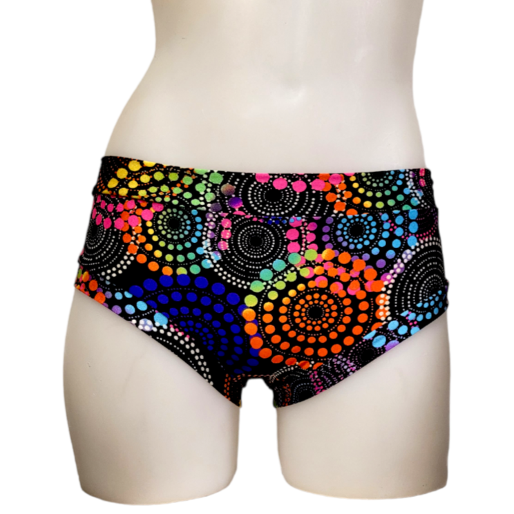 Classic Booty Short in Fireworks
