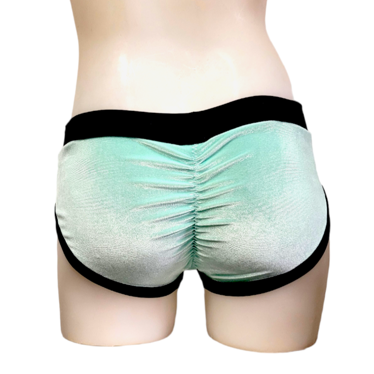 Classic Booty Short in Mint Velvet