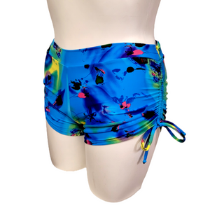 Side Tie/Scrunch Short in Kiwi