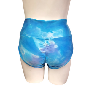 High Waisted Booty Short in Cotton Candy