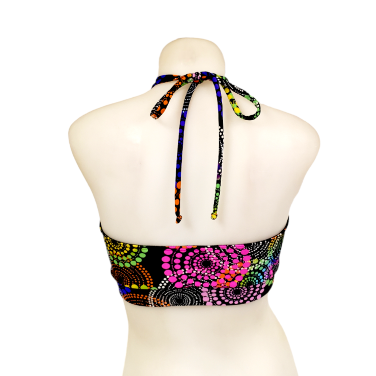 Halter Top in Fireworks
