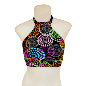 Halter Top in Fireworks