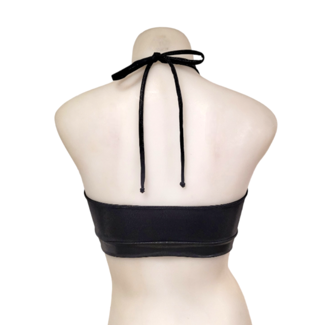Halter Top in Black Mystique