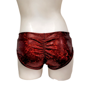 Classic Booty Short in Red Ice