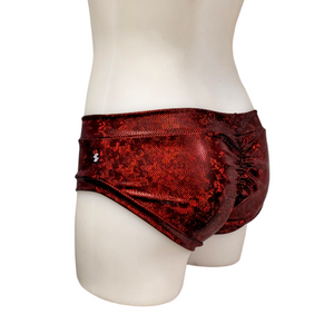 Classic Booty Short in Red Ice