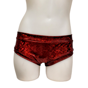 Classic Booty Short in Red Ice